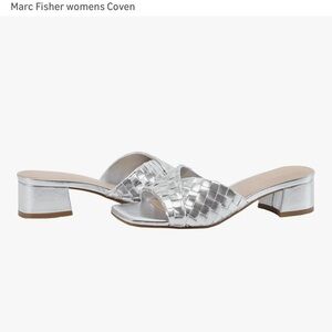 Women's Silver Coven Heeled Sandal Size 6